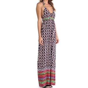 Trina Turk Halter Maxi Dress